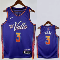 23-24 SUNS BEAL #3 Purple City Edition Top Quality Hot Pressing NBA Jersey 23-24 SUNS BEAL #3 Purple City Edition Top Quality Hot Pressing NBA Jersey