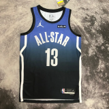 2023 ALL STAR GEORGE #13 Blue Top Quality Hot Pressing NBA Jersey
