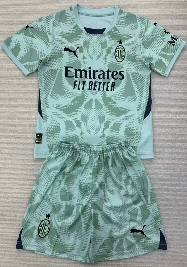24-25 ACM Green GoalKeeper Kids Soccer Jersey