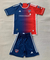24-25 Dallas FC Home Kids Soccer Jersey 24-25 Dallas FC Home Kids Soccer Jersey