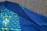 24-25 Brazil High Quality Half Pull Tracksuit
