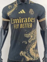 24-25 RMA Black Special Edition Player Version Soccer Jersey