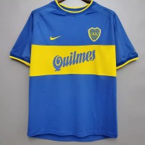 1999-2000 Boca Juniors Home Retro Soccer Jersey