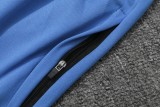 23-24 Man City High Quality Half Pull Tracksuit