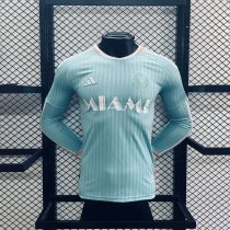 24-25 Inter Miami Third Long sleeves Player Version Soccer Jersey