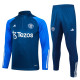 23-24 Man Utd High Quality Half Pull Tracksuit