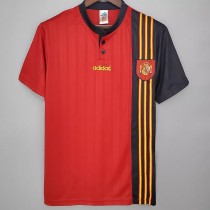 1996 Spain Home Retro Soccer Jersey 1996 Spain Home Retro Soccer Jersey