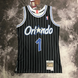 1995 Magic HARDAWAY #01 Black Retro Top Quality Hot Pressing NBA Jersey
