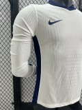 2024 Englande Europe Cup Home Long sleeves Player Version Soccer Jersey