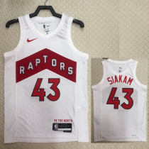 22-23 Raptors SIAKAM #43 White Top Quality Hot Pressing NBA Jersey 22-23 Raptors SIAKAM #43 White Top Quality Hot Pressing NBA Jersey