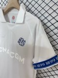24-25 Marseille White 125th Anniversary Fans Soccer Jersey