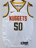 23-24 Nuggets GORDON #50 White Top Quality Hot Pressing NBA Jersey