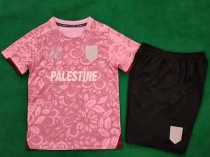 2024 Palestine Fans Kids Soccer Jersey