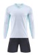 24-25 New White High Quality Long Sleeve Training Suit