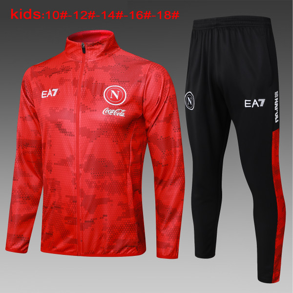 24-25 Napoli High Quality Kids Jacket Tracksuit