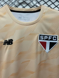2024 Sao Paulo Light Orange Training shirts