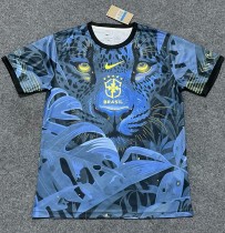 2024 Brazil Blue Special Edition Fans Soccer Jersey