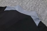 2024 AD Black Half Pull Tracksuit