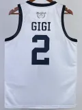 2023 LAKERS GIGI #2 White MAMBA Top Quality Hot Pressing NBA Jersey