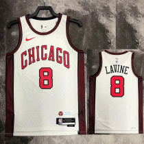 22-23 Bulls LAVINE #8 White City Edition Top Quality Hot Pressing NBA Jersey 22-23 Bulls LAVINE #8 White City Edition Top Quality Hot Pressing NBA Jersey