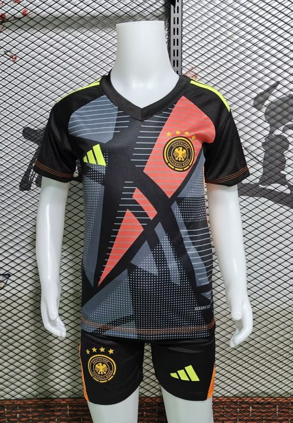24-25 Germany GoalKeeper Kids Soccer Jersey