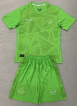 24-25 EVE Green GoalKeeper Kids Soccer Jersey 24-25 EVE Green GoalKeeper Kids Soccer Jersey