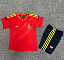 2012 Spain Home Retro Kids Soccer Jersey 2012 Spain Home Retro Kids Soccer Jersey