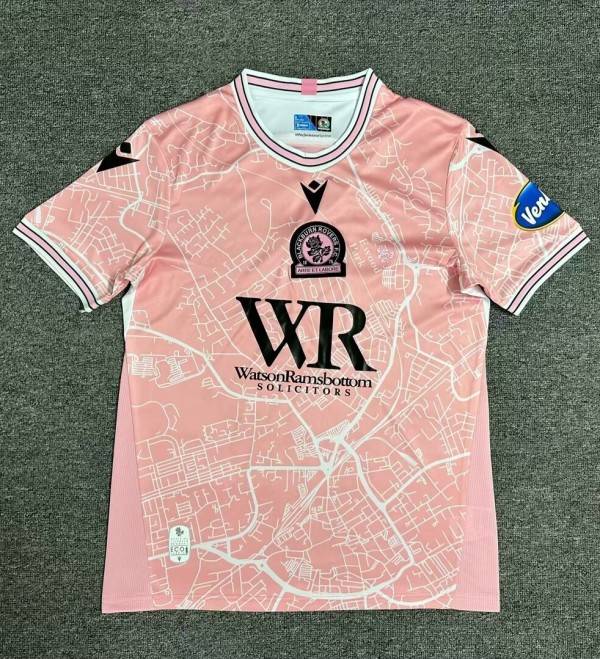 24-25 Blackburn Third Fans Soccer Jersey