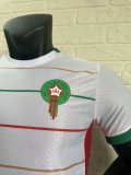 24-25 Morocco Away Player Version Soccer Jersey