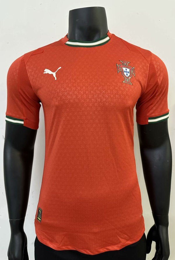 2025 Portugal Home Player Version Soccer Jersey