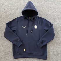 2024 Man Utd Dark blue Fleece Hoodie 2024 Man Utd Dark blue Fleece Hoodie