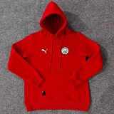 2024 Man City Red Fleece Hoodie