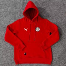 2024 Man City Red Fleece Hoodie