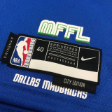22-23 Dallas Mavericks DoNCIC #77 Blue City Edition Top Quality Hot Pressing NBA Jersey