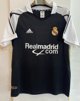 2001-2002 RMA Away Retro Soccer Jersey