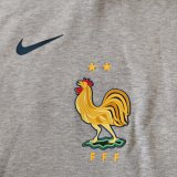 2024 France Gray Fleece Hoodie