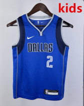 2023 Dallas Mavericks IRVING#2 Blue Top Quality Hot Pressing Kids NBA Jersey 2023 Dallas Mavericks IRVING#2 Blue Top Quality Hot Pressing Kids NBA Jersey