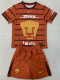 24-25 Pumas UNAM Orange GoalKeeper Adult Suit