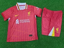 24-25 LIV Home Kids Player Version Soccer Jersey