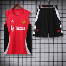 24-25 Man Utd High Quality Tank Top And Shorts Suit