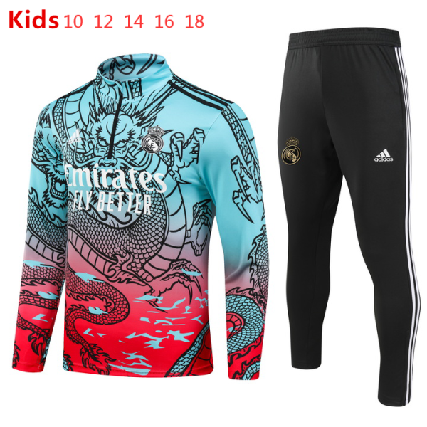 24-25 RMA High Quality Kids Half Pull Tracksuit