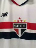 24-25 Sao Paulo Home Long Sleeve Soccer Jersey