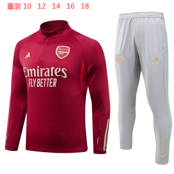 23-24 ARS High Quality Kids Half Pull Tracksuit