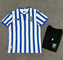 24-25 Sheffield Wednesday Home Kids Soccer Jersey