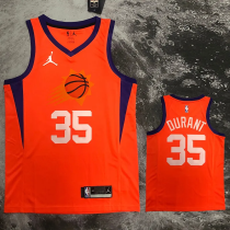 SUNS DURANT #35 Orange Top Quality Hot Pressing NBA Jersey(Trapeze Edition) SUNS DURANT #35 Orange Top Quality Hot Pressing NBA Jersey(Trapeze Edition)