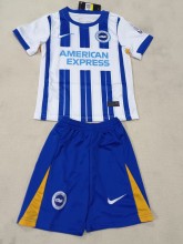 24-25 Brighton Home Kids Soccer Jersey