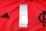 23-24 Flamengo High Quality Half Pull Tracksuit