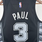 24-25 SA Spurs Top Quality Hot Pressing NBA Jersey