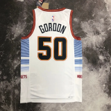 22-23 Nuggets GORDON #50 White City Edition Top Quality Hot Pressing NBA Jersey