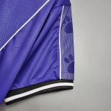 1997-1998 RMA Away Blue Retro Soccer Jersey